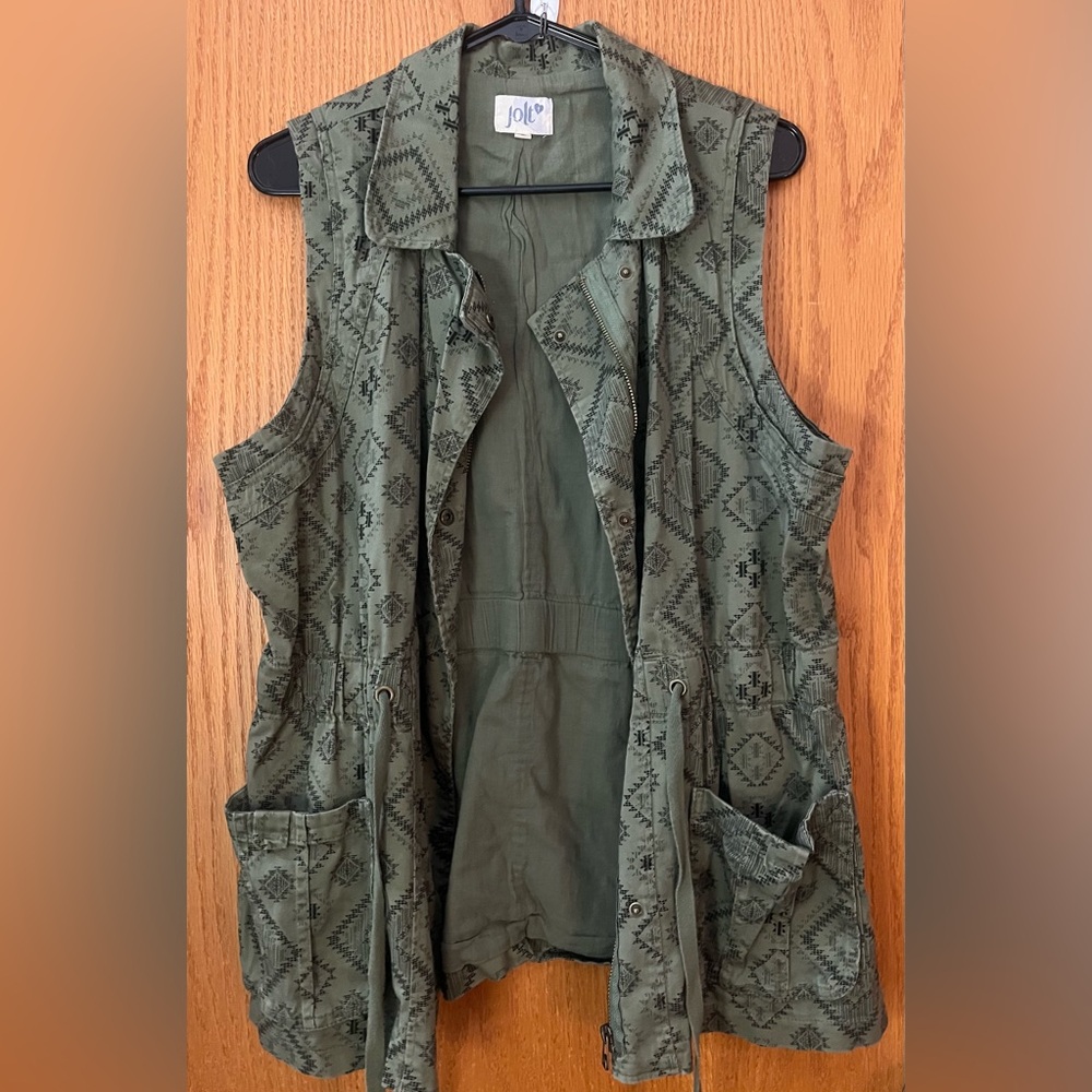 Jolt Sz XL Zip-up Vest